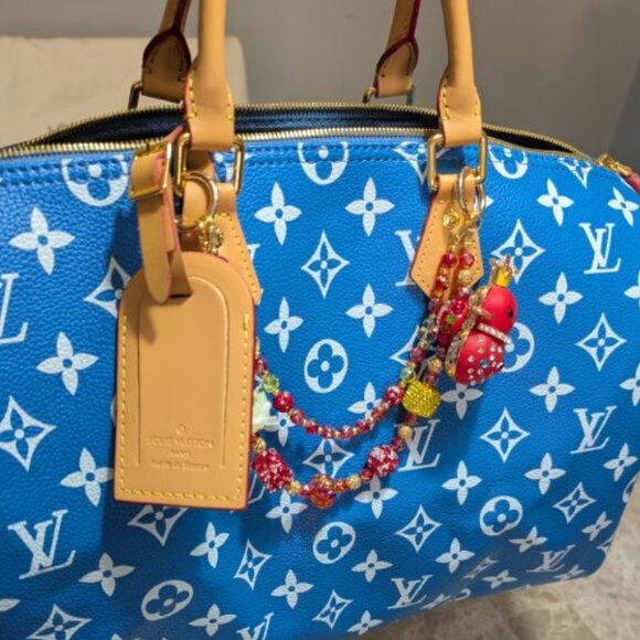 Fashion Top Handle Bag-Stunning High Quality in Gorgeous BLUE! - Picture 2 of 9